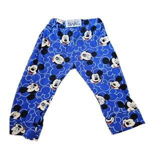 Little southern swag mickey mouse pants size 6-12 months